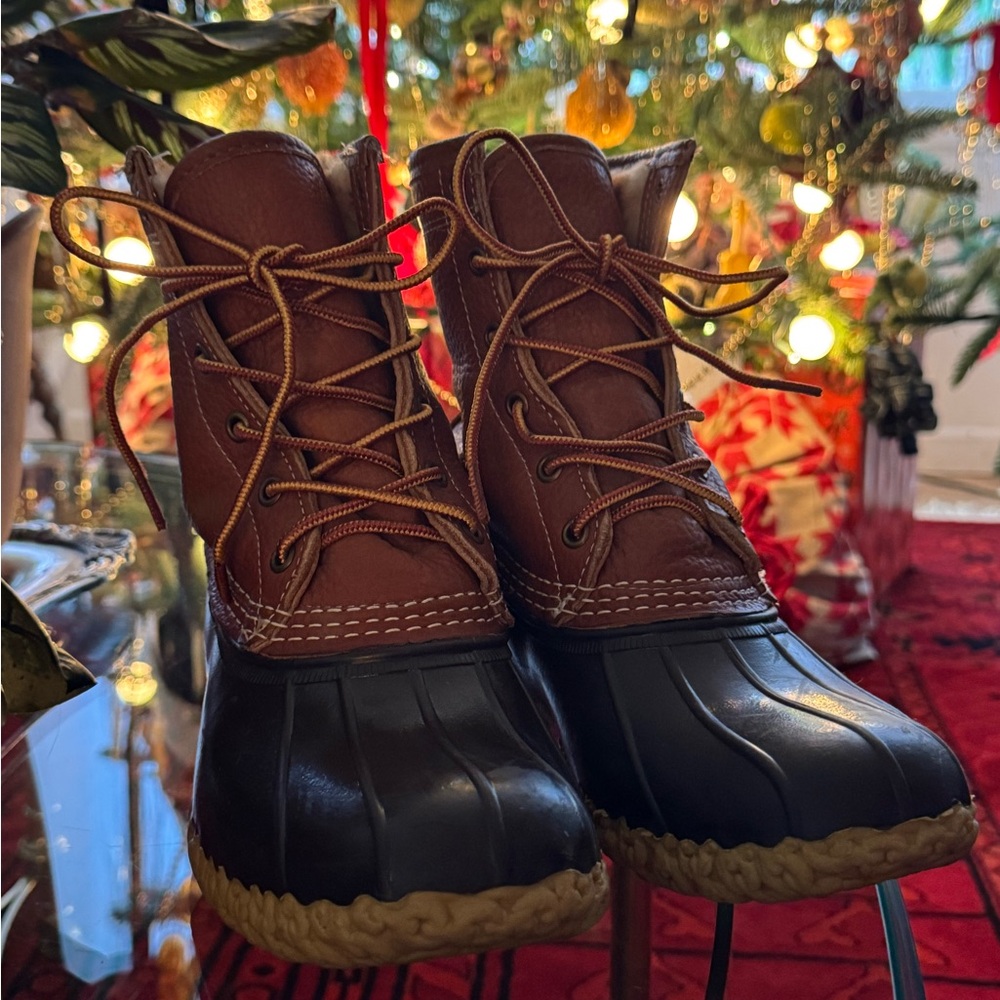 Women's Bean Boots, 8" Shearling-Lined Insulated